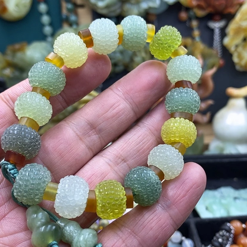 【闪购商品】未镶嵌岫玉手链