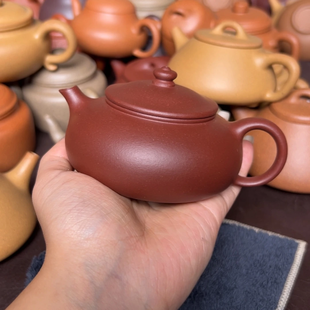 茶壶紫砂清水泥寒江