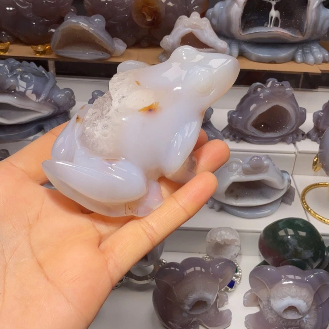 玛瑙/玉髓未镶嵌摆件