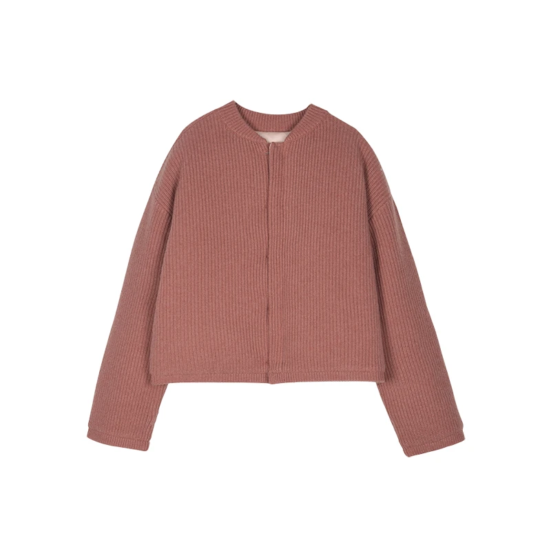 翎禾LINGHE-毛呢外套时尚秋冬上衣常规款