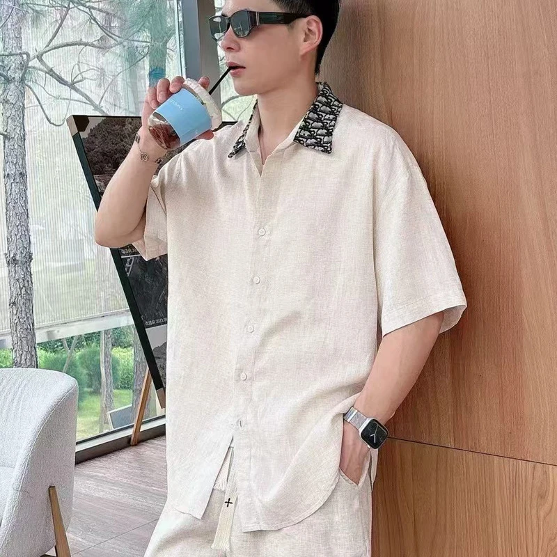 【2025新款-2308】高级轻奢男T恤