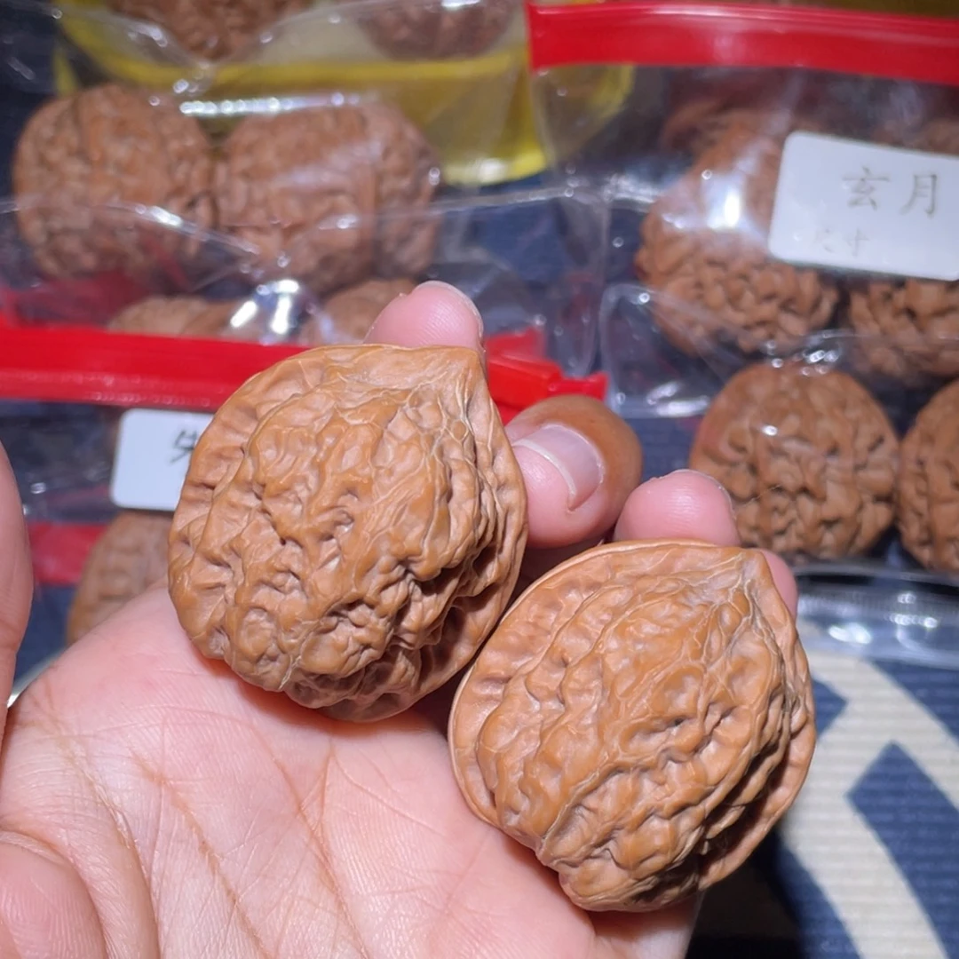 吊坠文玩核桃从台鸡心35