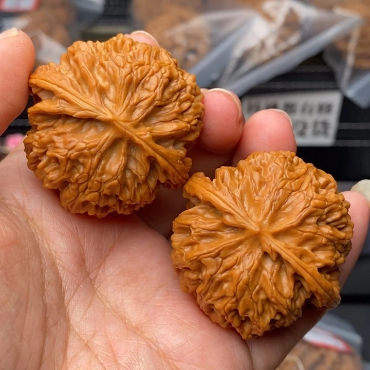 文玩核桃把件42苹果