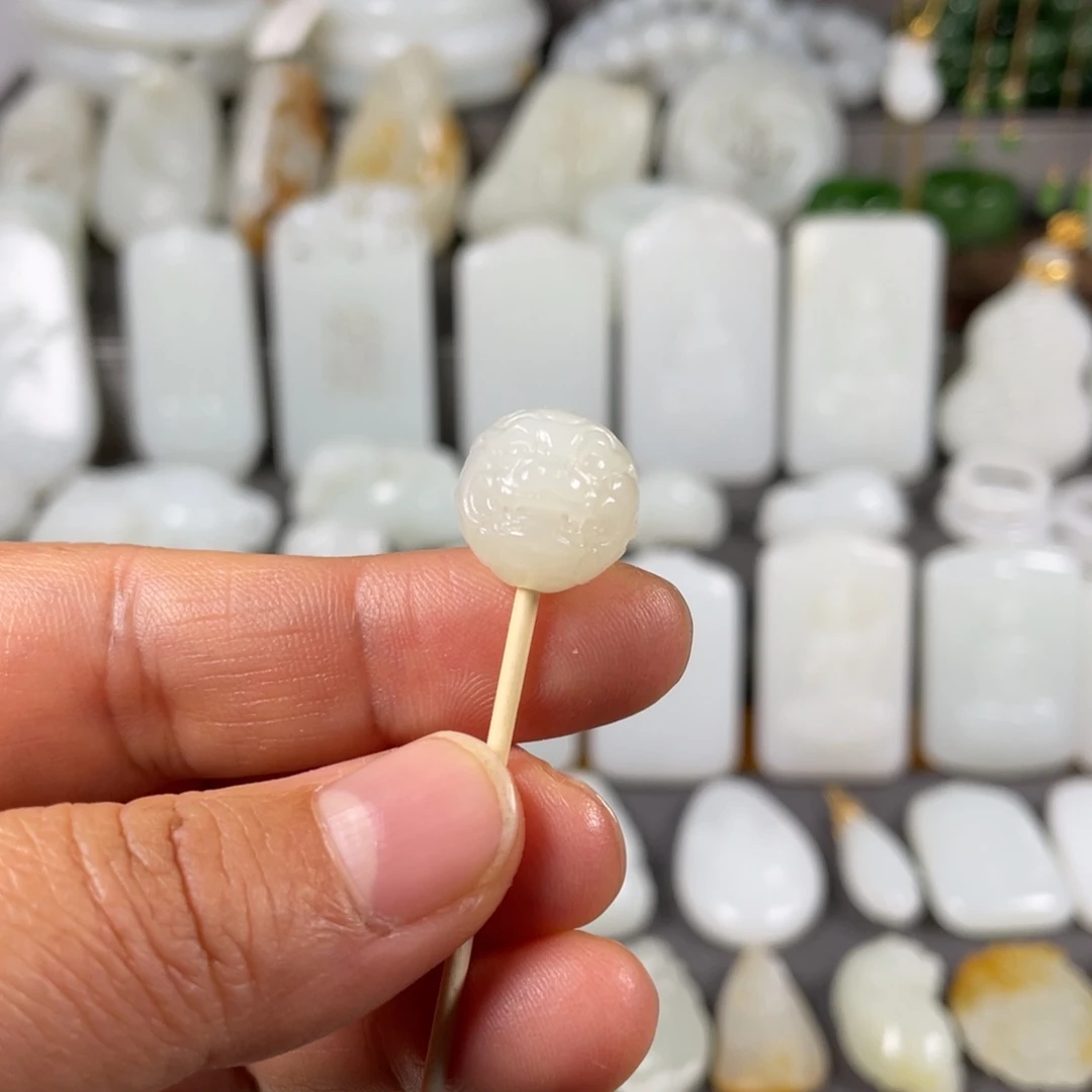 和田玉颈饰未镶嵌K*