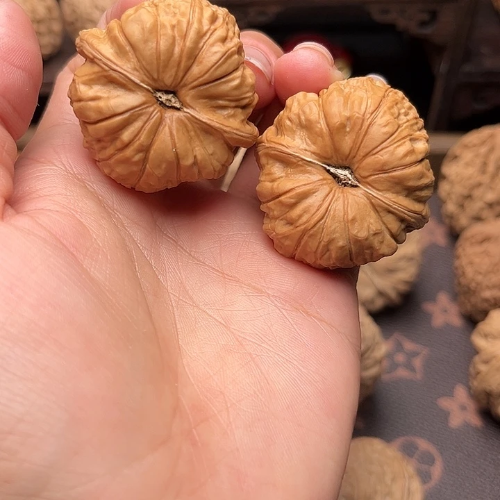 文玩核桃把件39全品南瓜墩4140