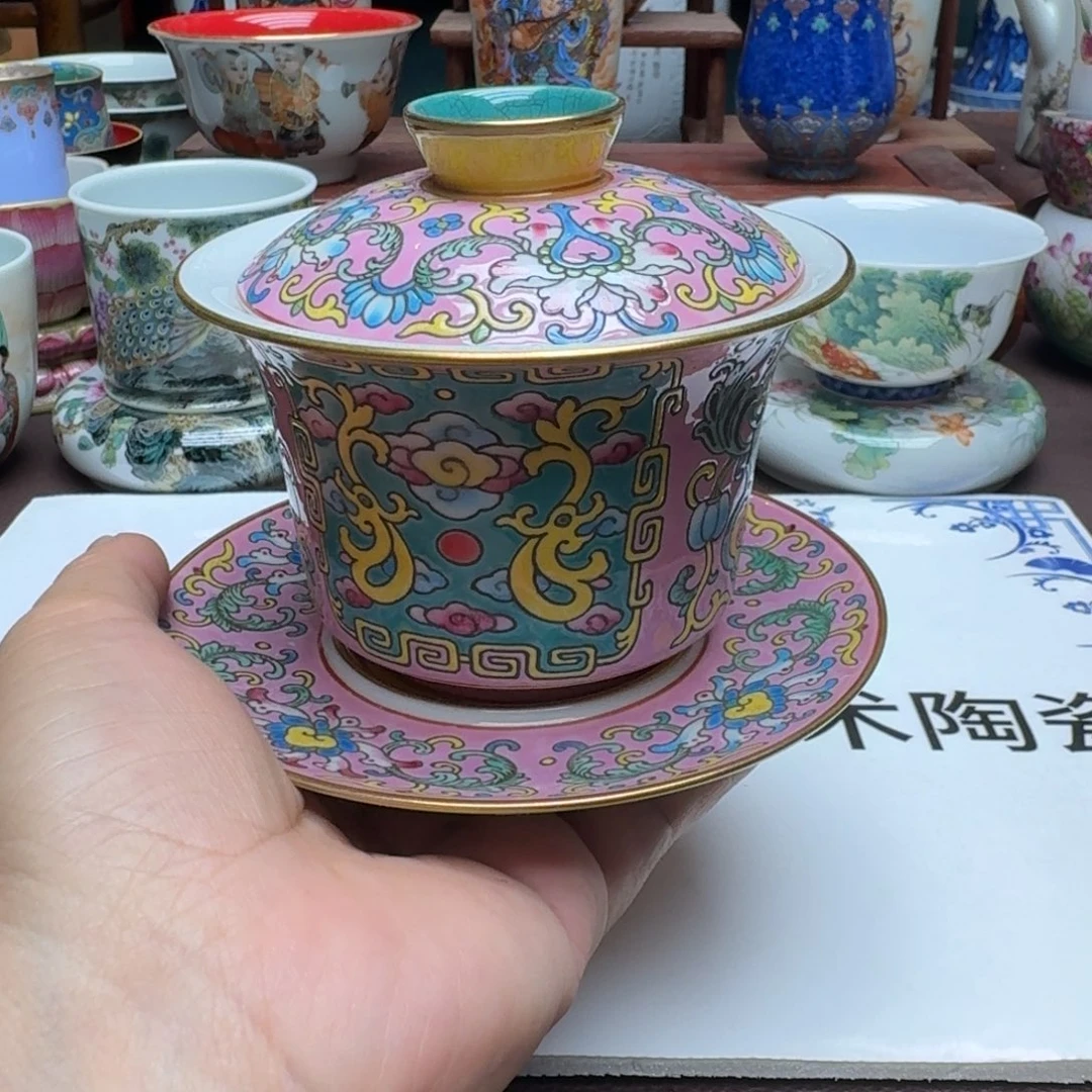 景德镇手工手绘展示