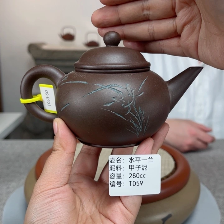 紫砂茶壶紫砂刻绘