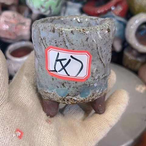 粗陶花盆手工花盆制作