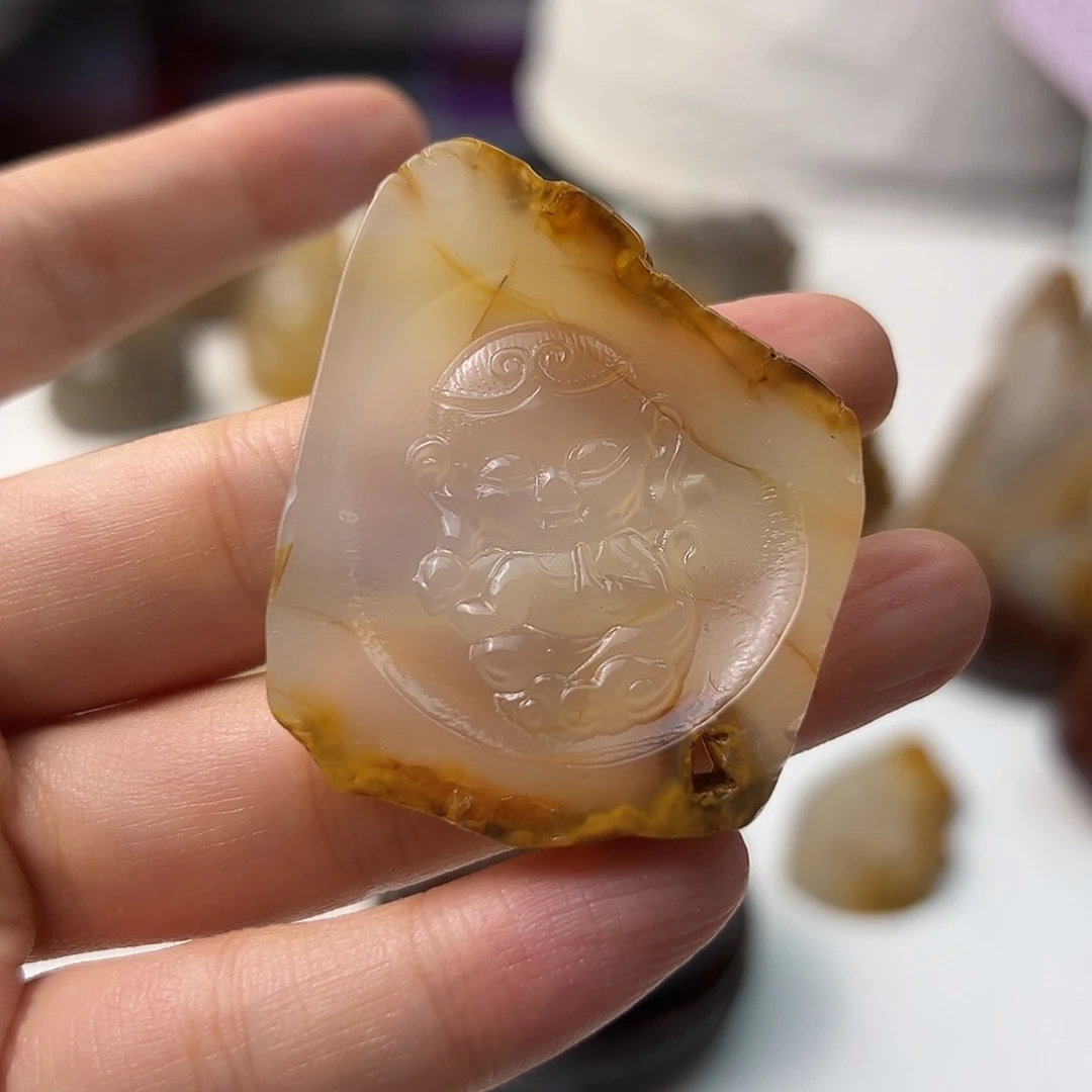 未镶嵌颈饰玛瑙/玉髓