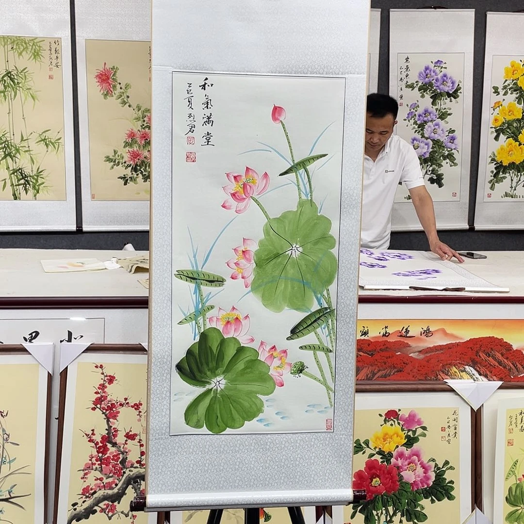 国画手绘作品手绘作品