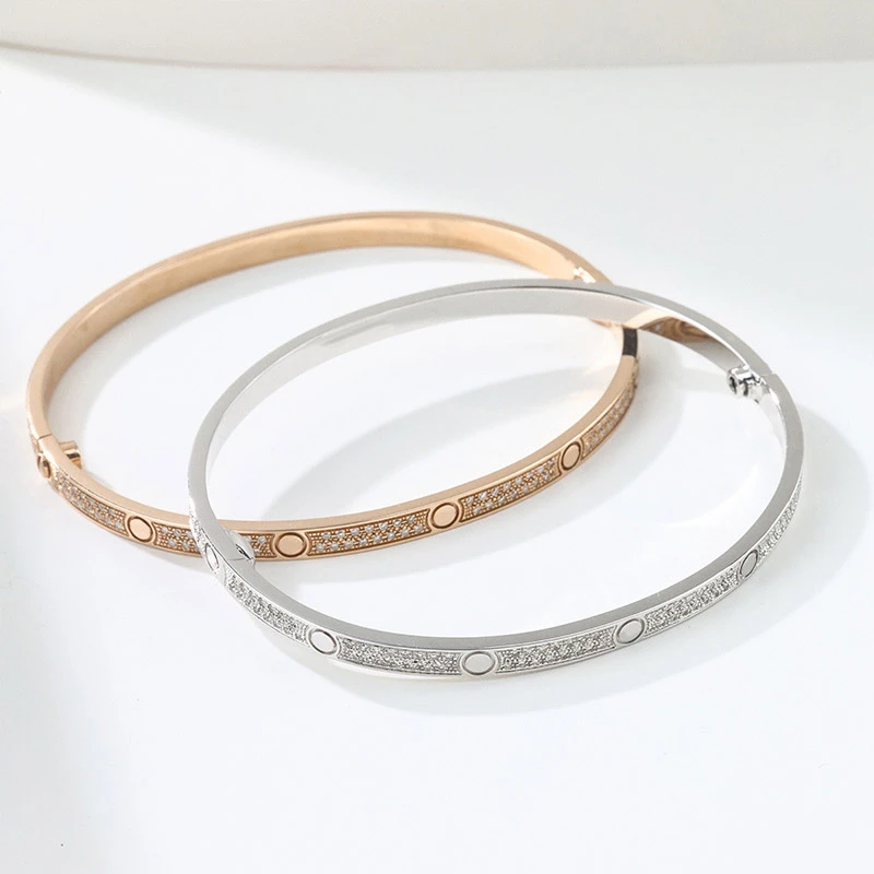 【举石臻选】TA0603-931-1钻石手镯18K（一件/自选/多样性发）H