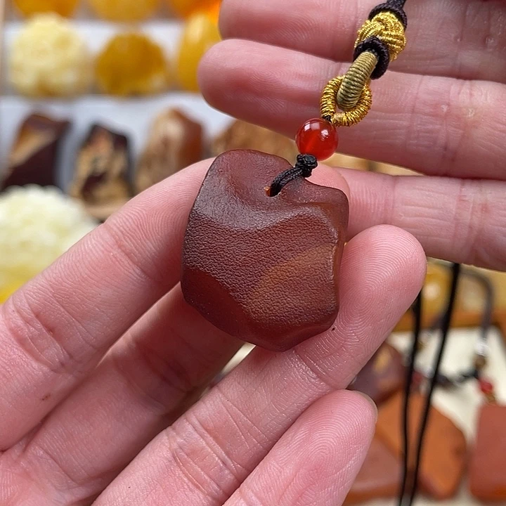 蜜蜡项链未镶嵌4.3克