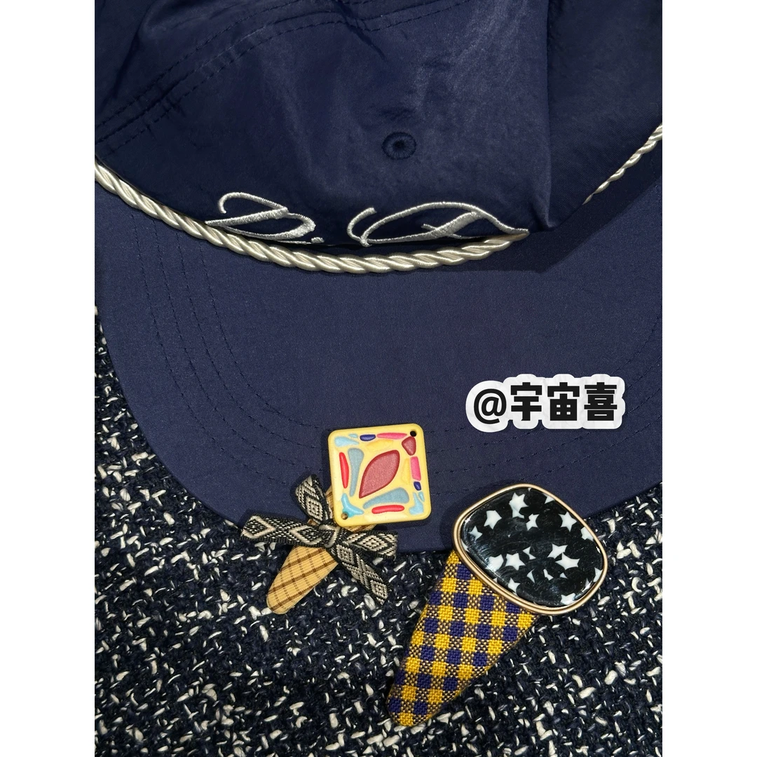 【韩版发夹ab醋酸格纹复古花纹鸭嘴夹】