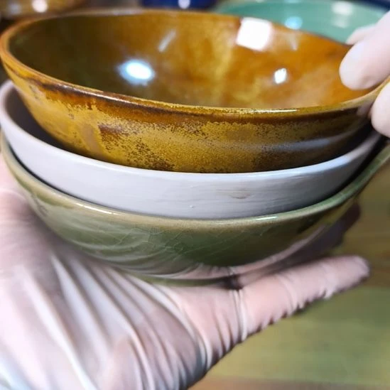 瓷片磁州窑五厂盘碗壶杯有瑕疵