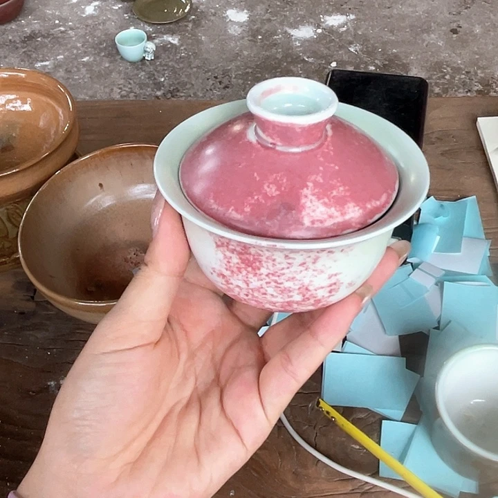 浪鬼家生活陶系列浦*盖碗