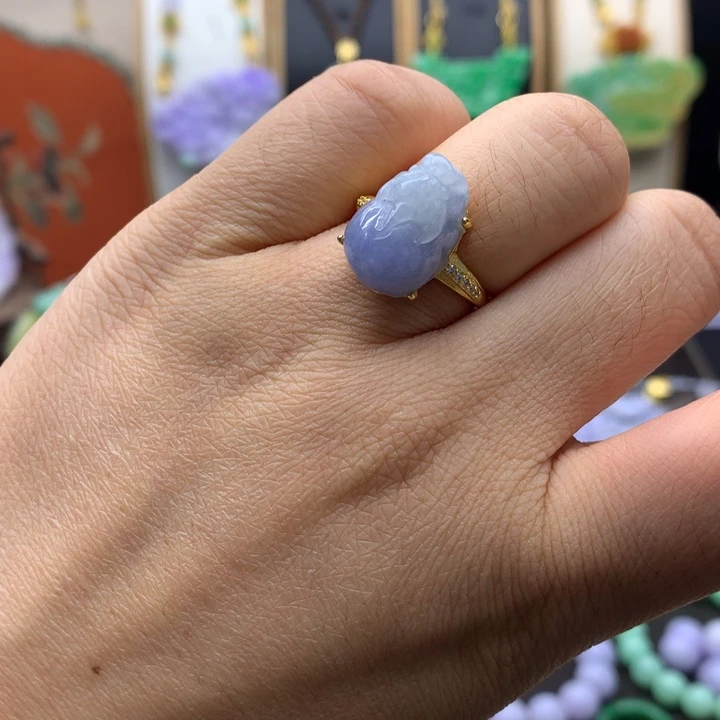 翡翠未镶嵌吊坠(不含链)翡翠戒指