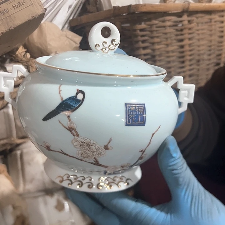 摆件陶瓷盘子碗啥都有