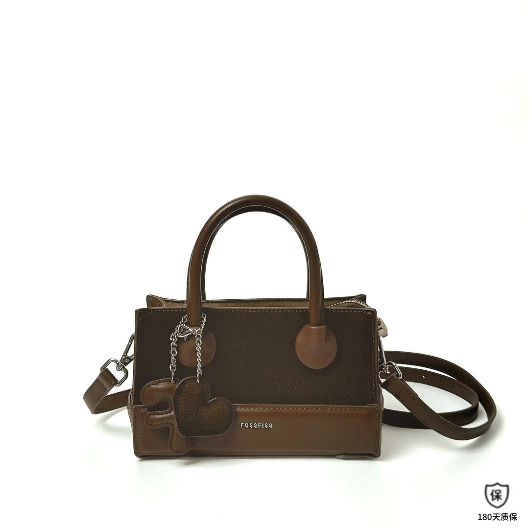 FOSSFISS新款韩风气质简约百搭时尚潮流单肩斜挎手提包