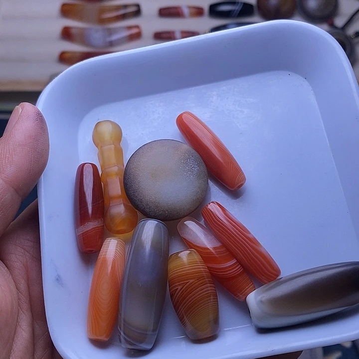 (***Z玛瑙/玉髓合金颈饰