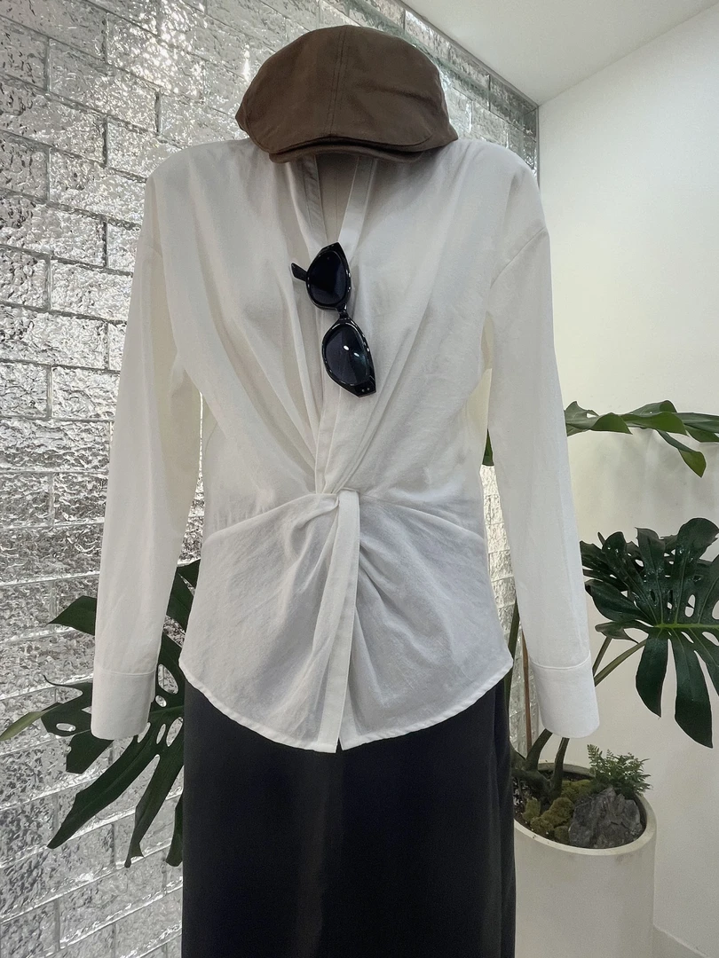 0101-08  女款休闲百搭森系衬衫  KYS 830