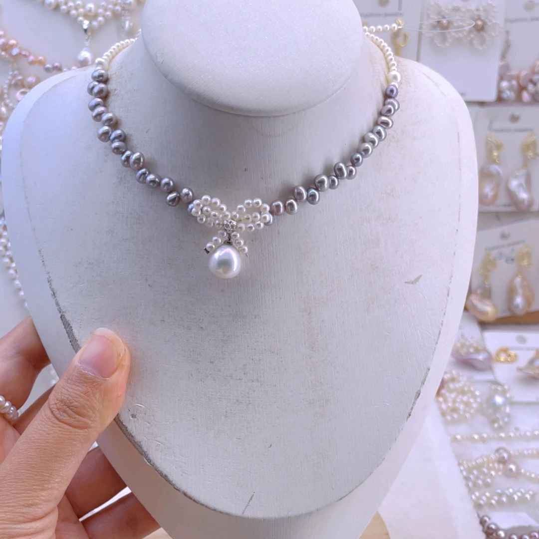 未镶嵌耳饰淡水珍珠