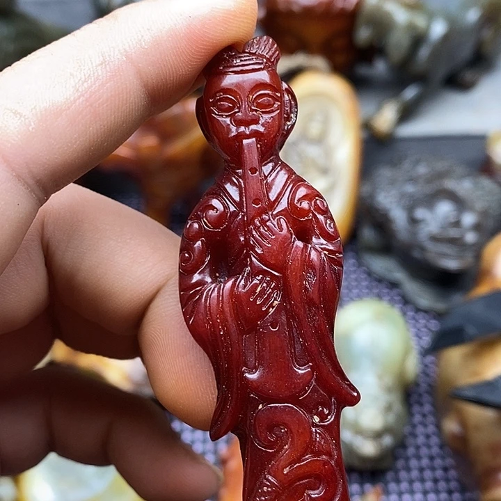 未镶嵌蛇纹石玉颈饰