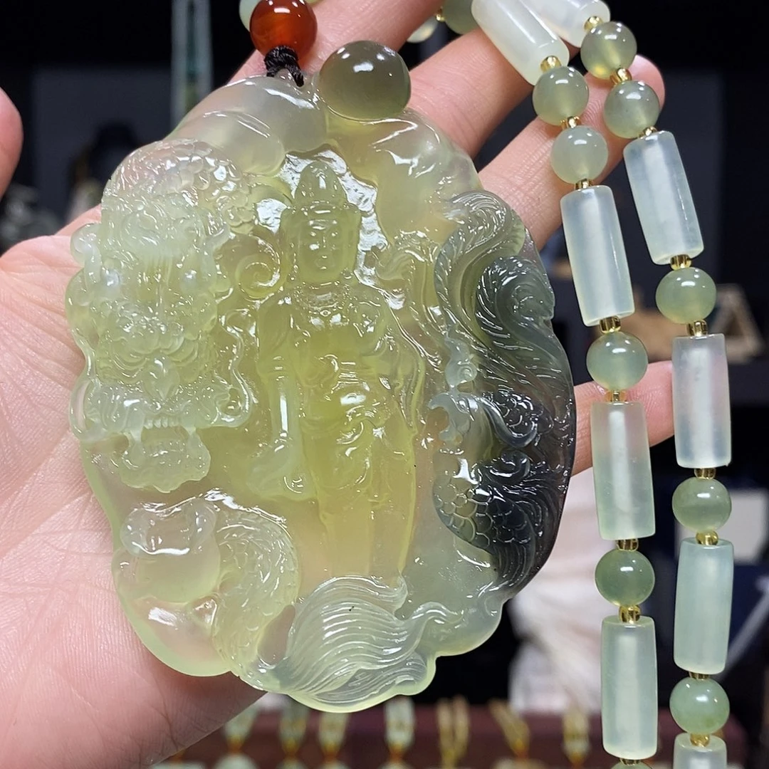 岫玉挂件吊坠未镶嵌