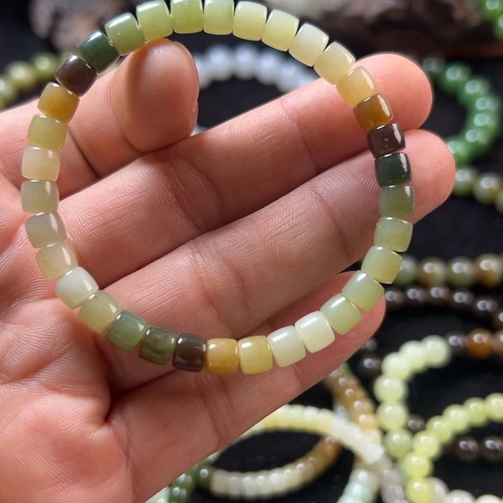 和田玉（糖玉）未镶嵌手链