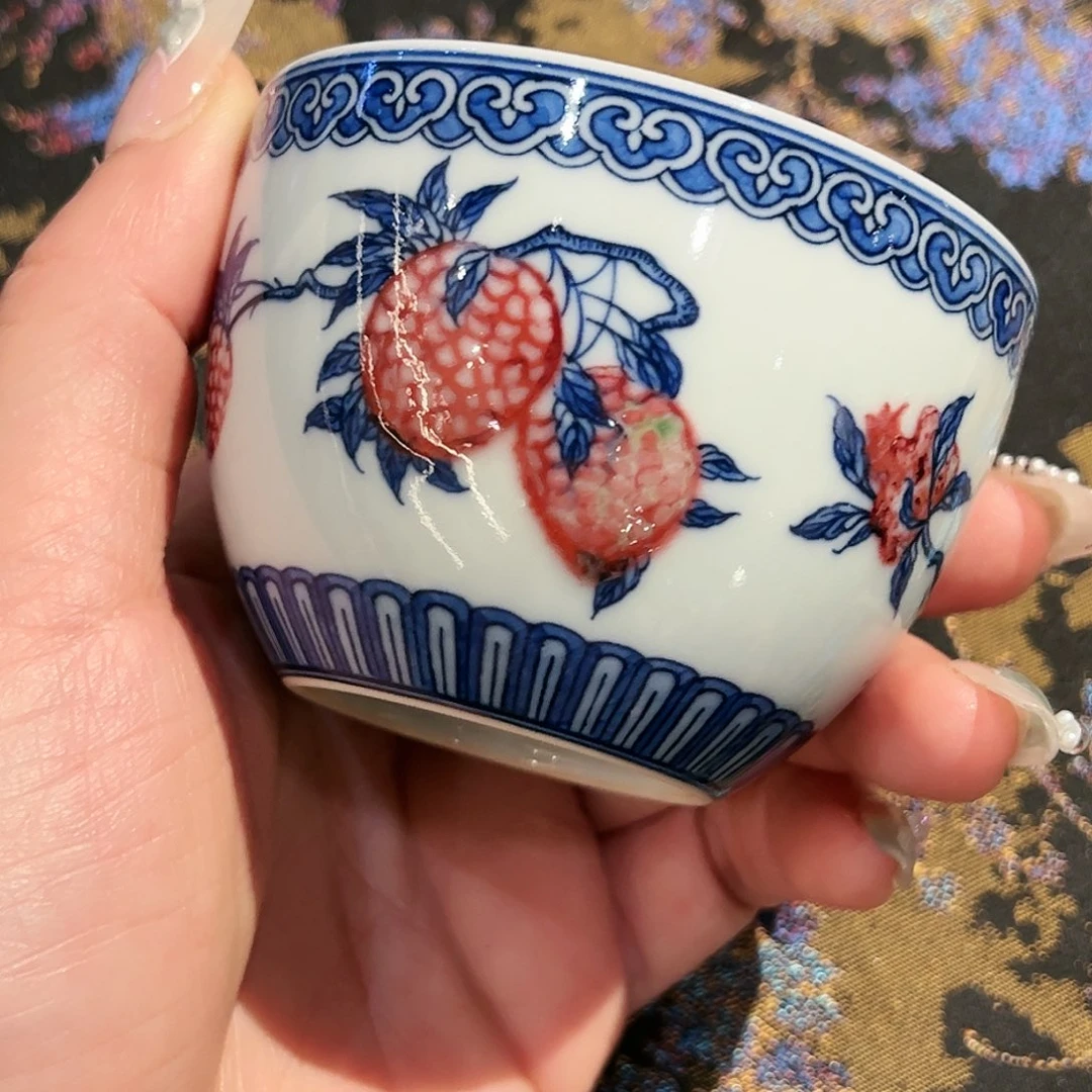 微瑕臻玉古坊原矿孔雀石釉里红