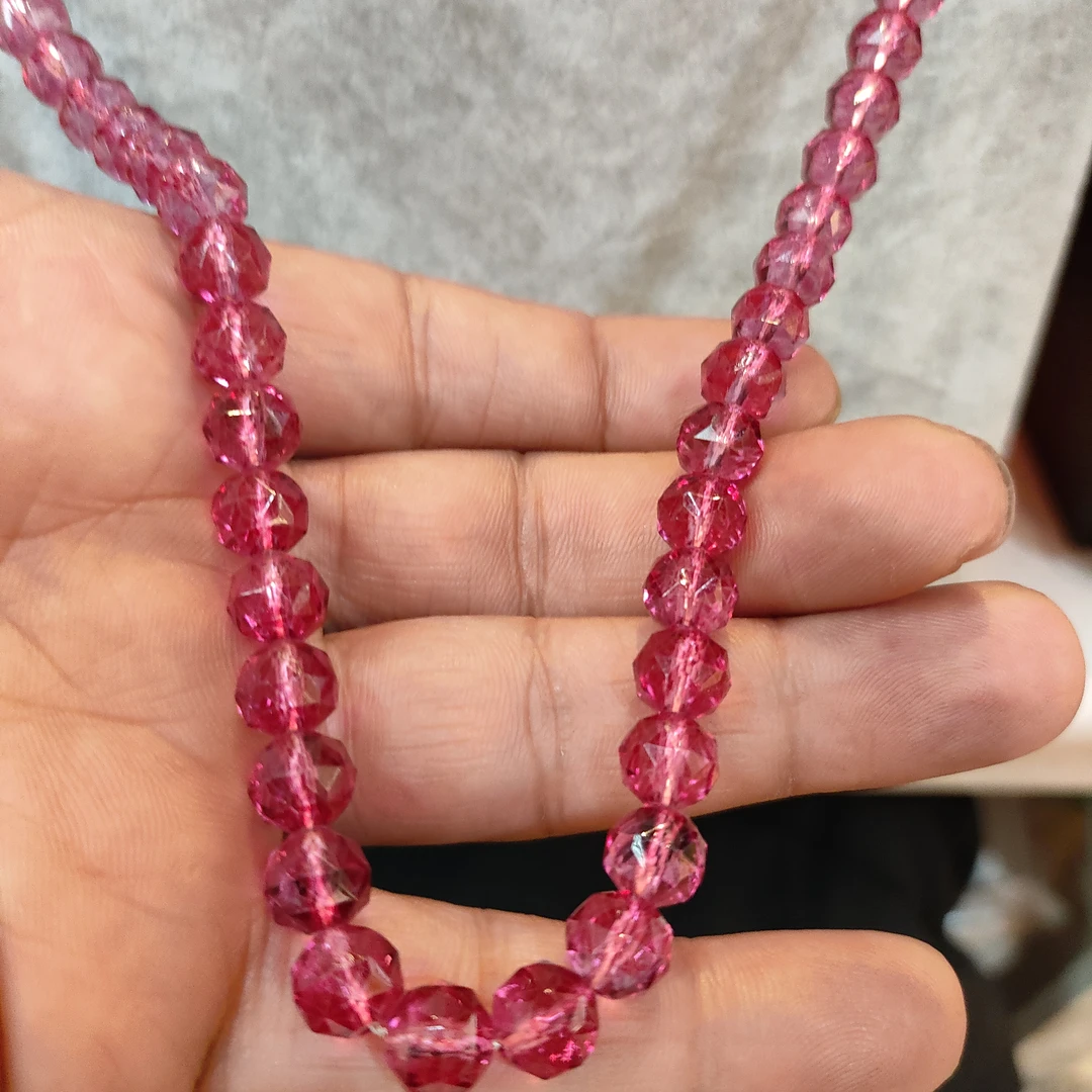 不锈钢项链  گۈزەل خىرىستال يۈرۈش.