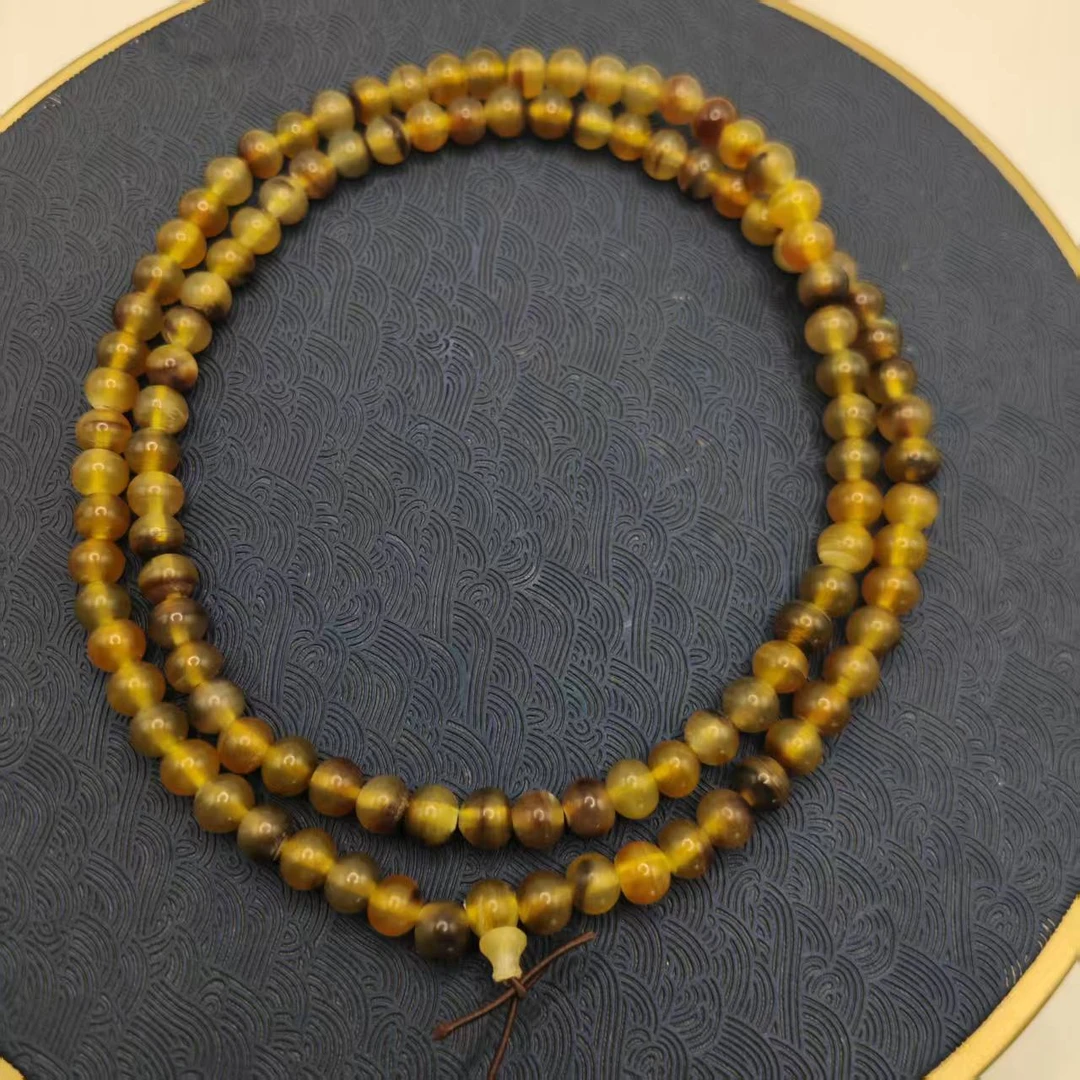 3号C117西西8mm108颗项链