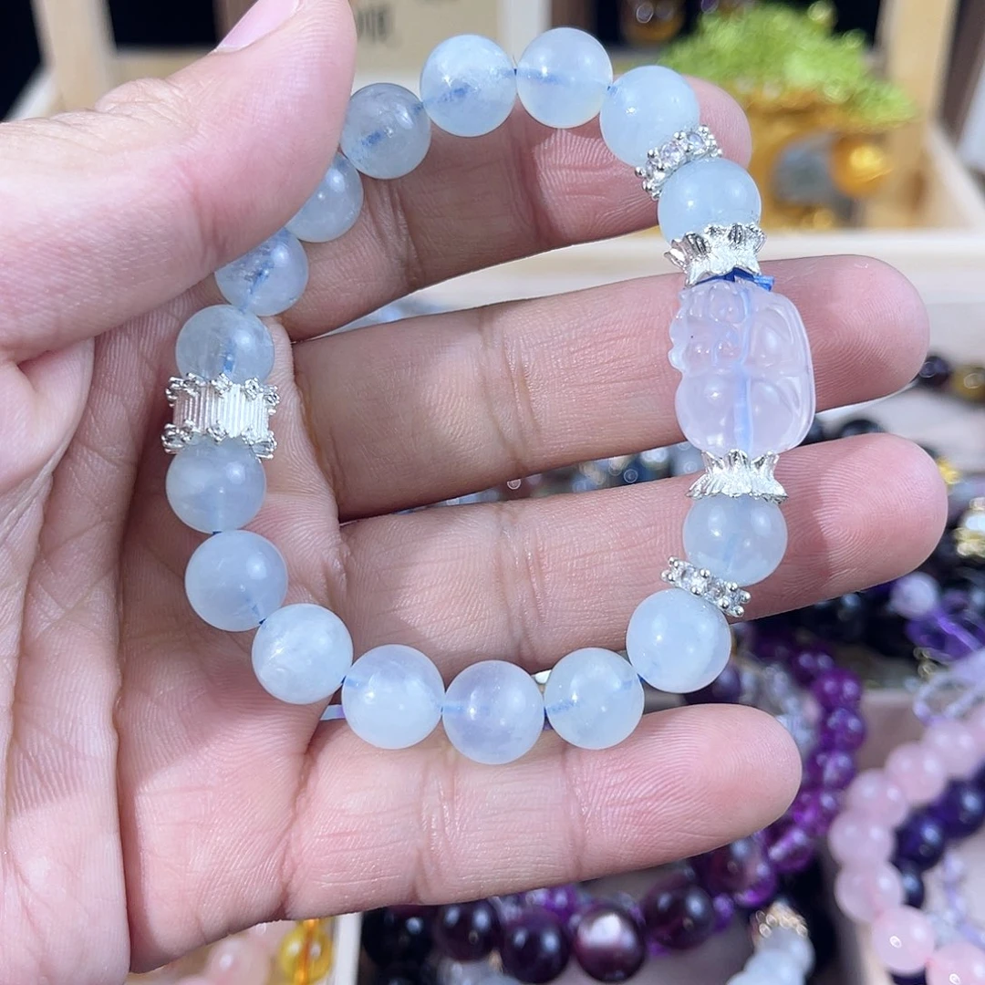 水晶手链未镶嵌diy手串