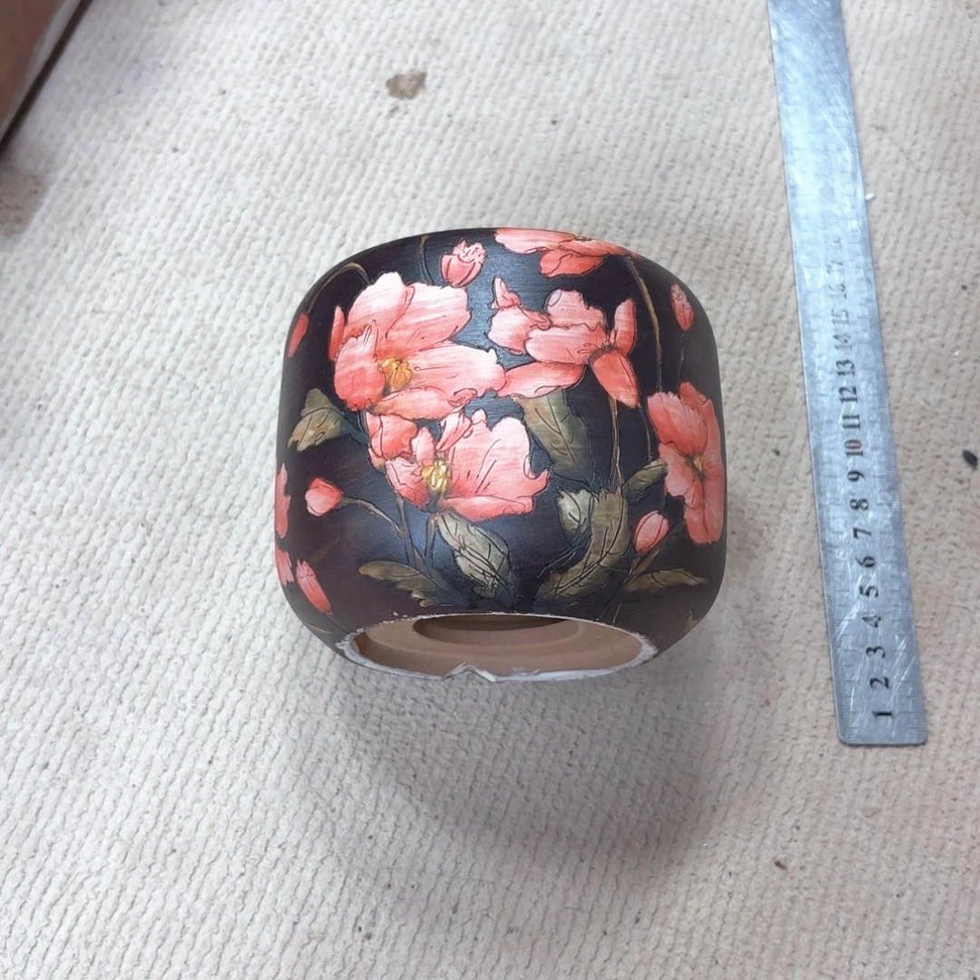 不***怪紫砂花盆陶瓷多肉花盆微瑕