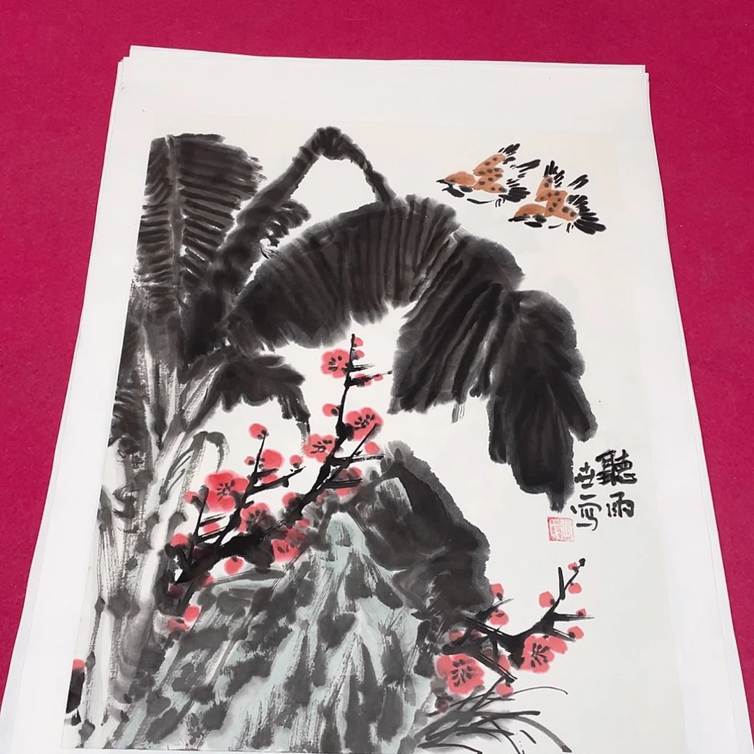 国画1.4平尺国画作品