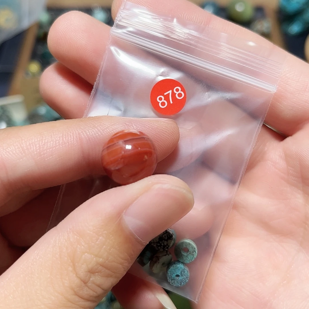 观***雨未镶嵌圆珠桶珠老型手串！！玛瑙/玉髓