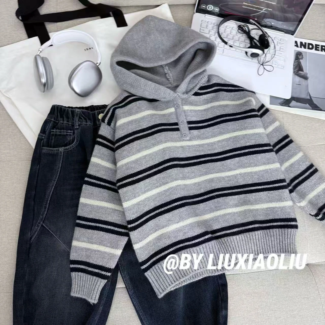 杭州六小六正版BY LIUXIAOLIU秋冬季儿童毛衣17915