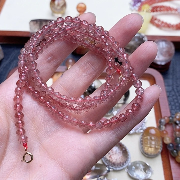 水晶手链未镶嵌光**足