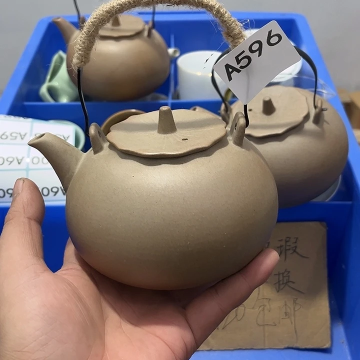 a***具瓷片茶摆件微瑕介意勿拍