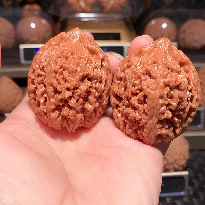 文玩核桃把件大蒜头39尺