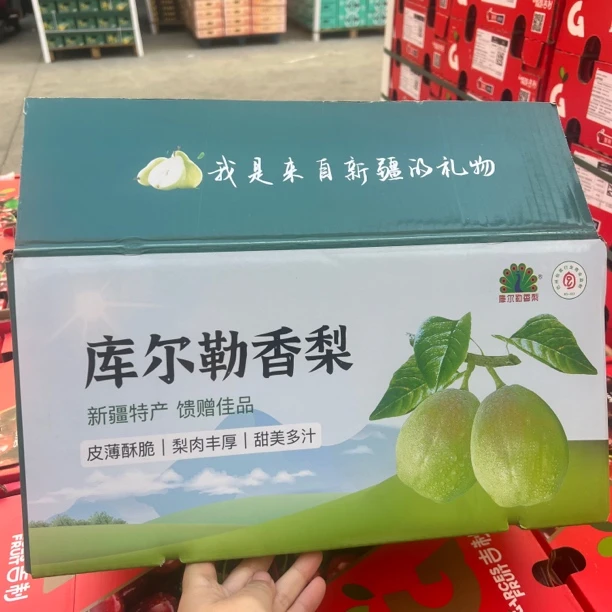新疆库尔勒香梨 甜甜水水果肉细腻 5斤/10斤