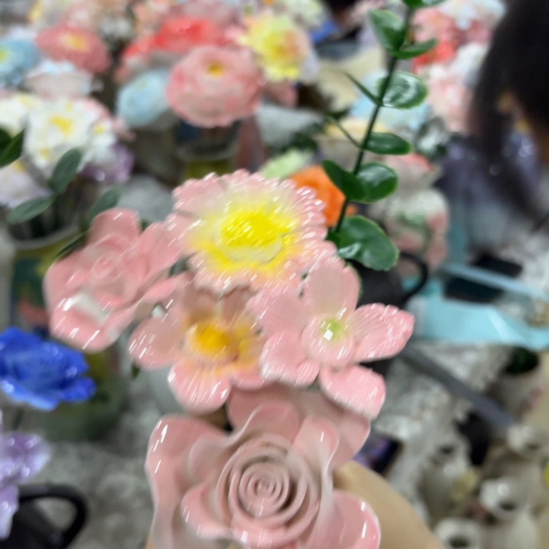 陶瓷花满20发爱退拉黑