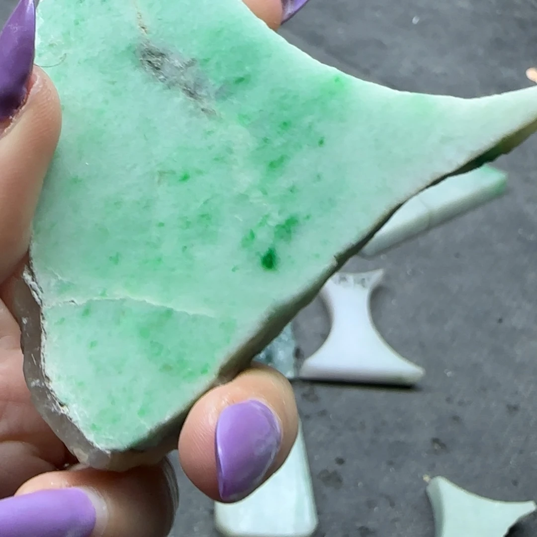 翡翠散珠翡翠定制