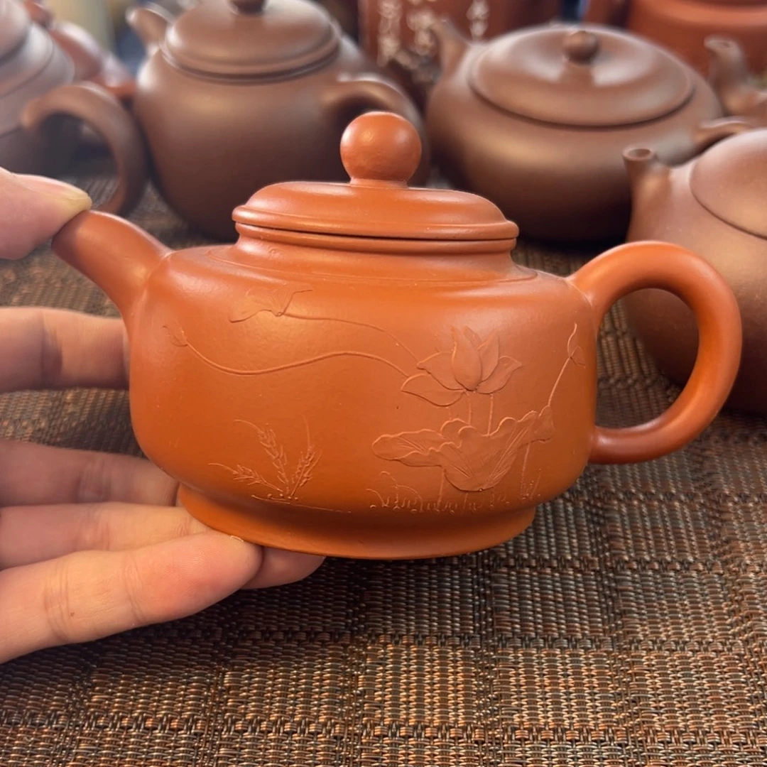 茶壶紫砂宜兴原矿紫砂壶350毫升容量