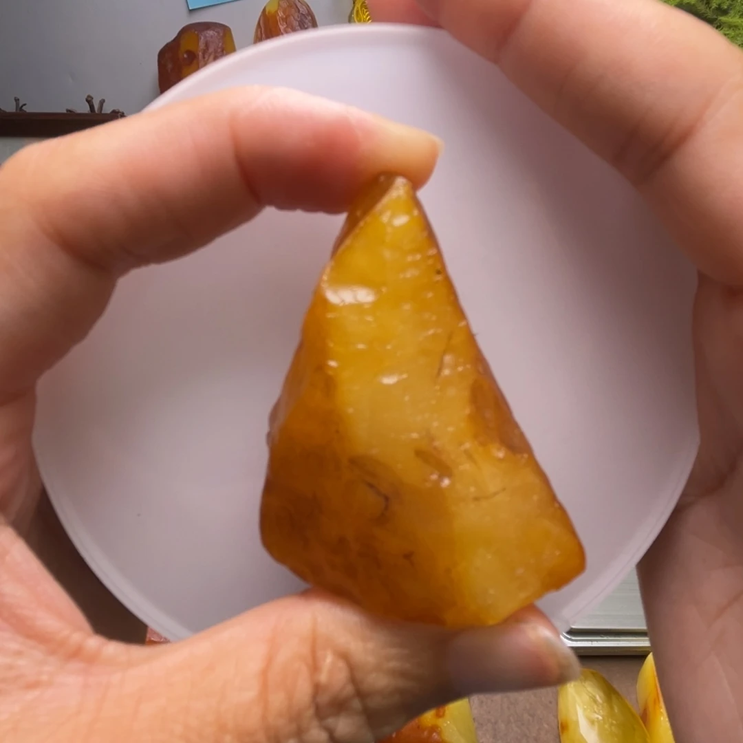 未镶嵌定制琥珀琥珀蜜蜡原石定制