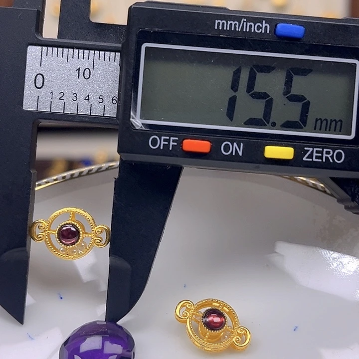 银S925镶嵌颈饰紫晶紫晶925镶嵌147