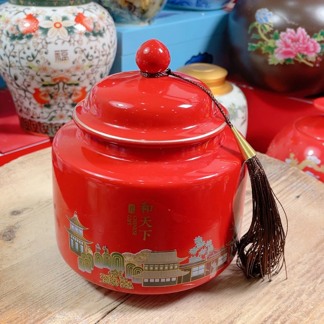 【闪购商品】罐陶瓷茶叶罐密封罐