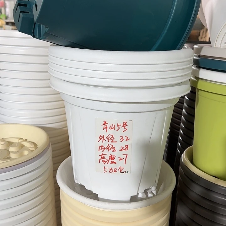 青山5加仑口径32带托纯白5套