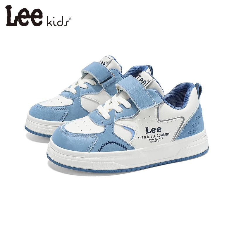 Leekids童鞋运动板鞋开学季男童百搭学生潮鞋防滑耐磨儿童鞋子女