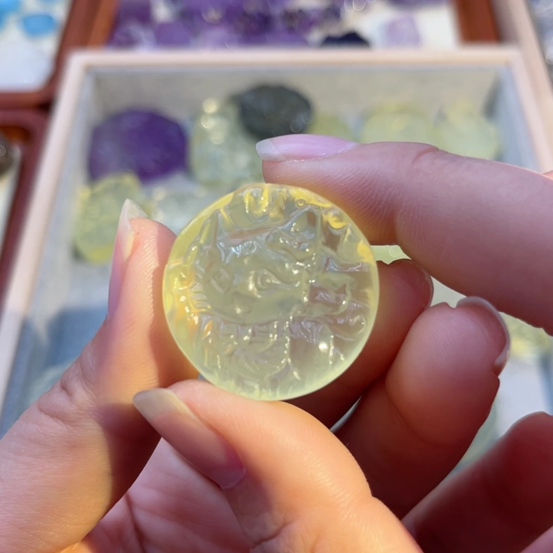 水晶颈饰银S925镶嵌小*肝黄水扎蝴蝶结12