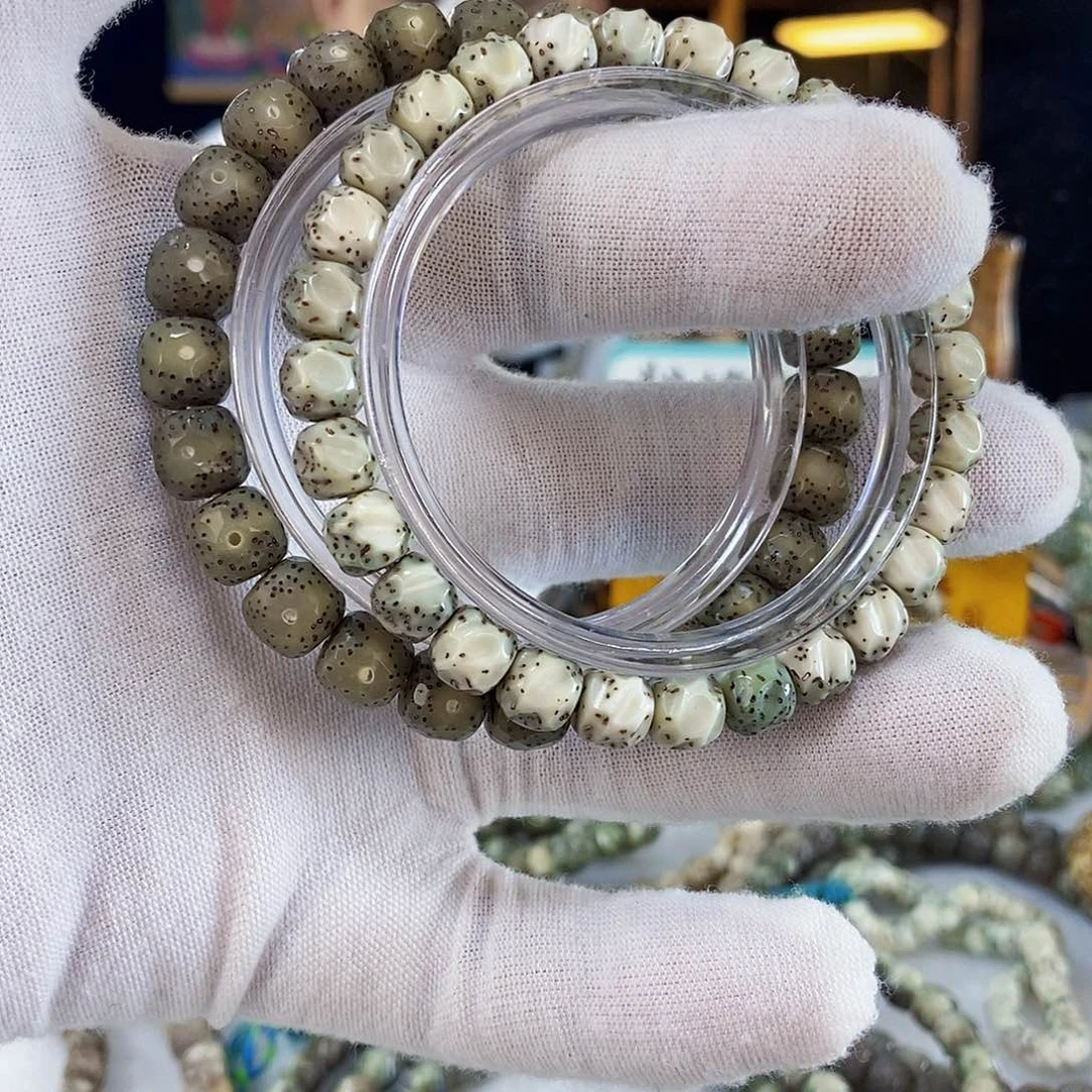 星月菩提手串J*y星月菩提雕刻手串